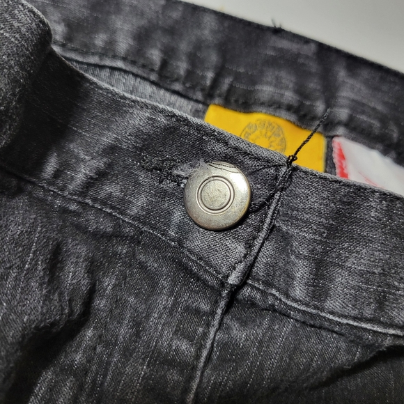 Y2K black Ruby Rd. sequin bedazzled jeans gems - Picture 4 of 6